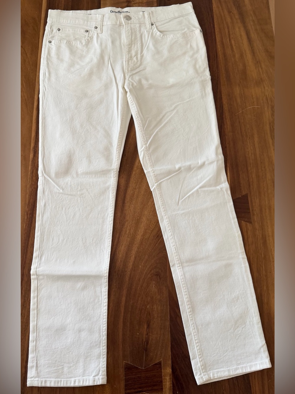 Goodfellow & Co Men’s White Slim Jeans